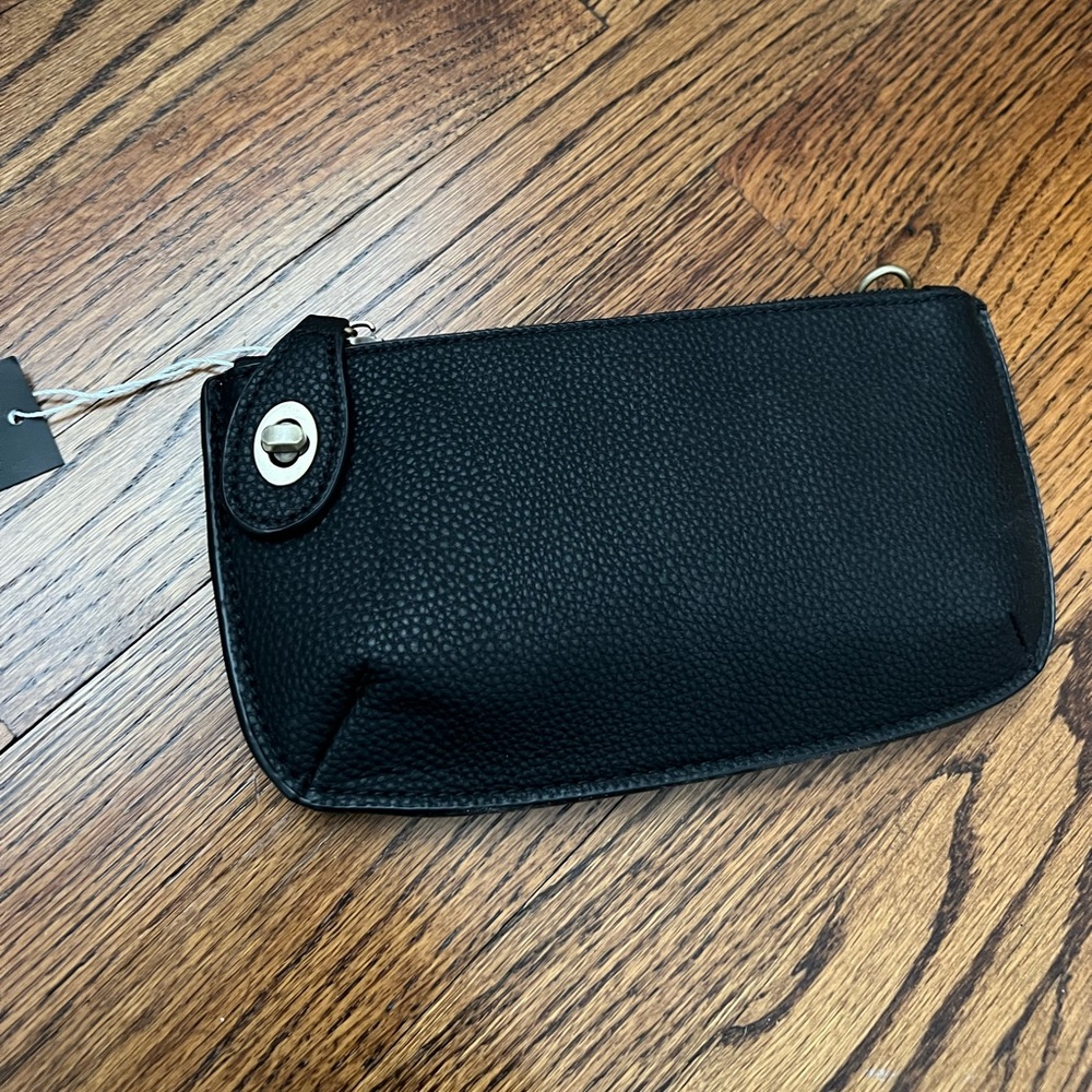 Black Small Bag- Wristlet or Crossbody Bag! NWT